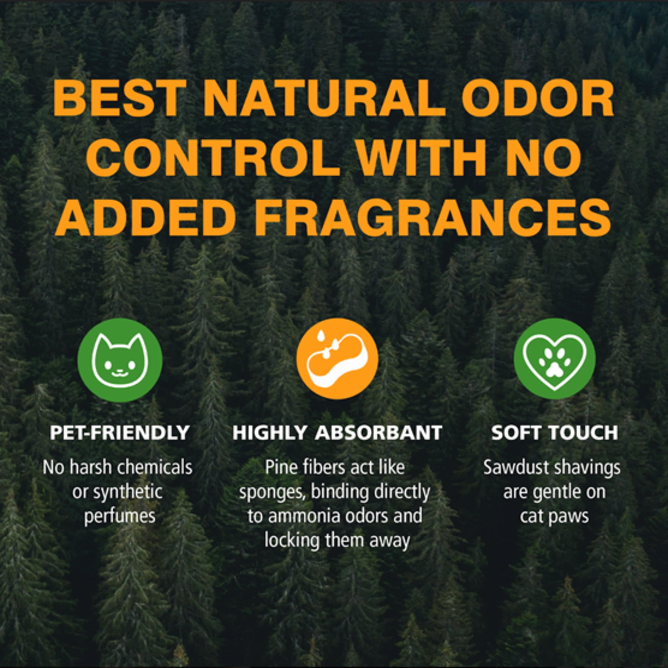 Feline Pine Original 100% Natural Cat Litter, 20lb