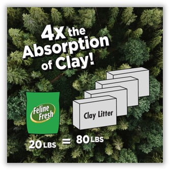 Feline Fresh Natural Pine Cat Litter, 7-lb