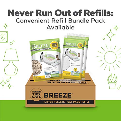 Hooded Cat Litter Box with Pellets & Pads