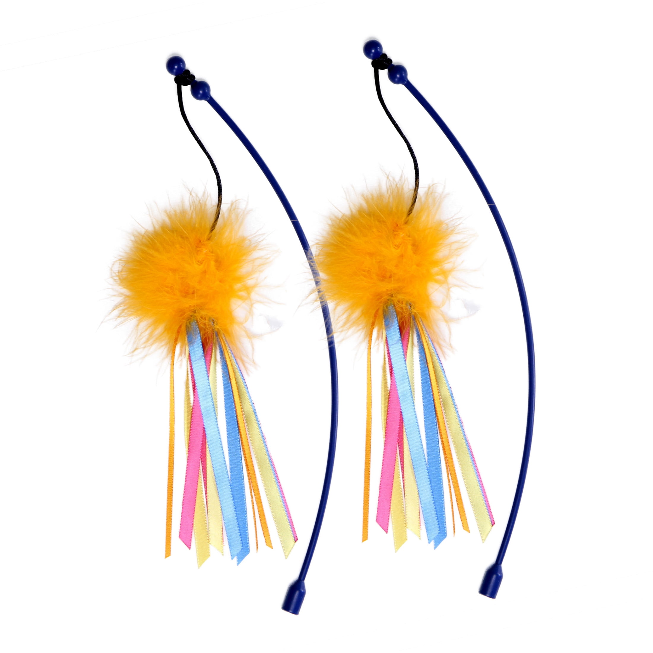 Interactive Carpet Scratch & Spin Post with Wand Toys