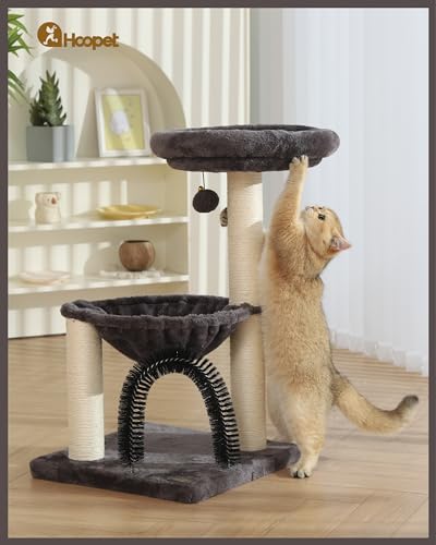 Hoopet Multi-Level Cat Tree with Scratching Posts