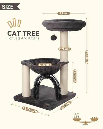 Hoopet Multi-Level Cat Tree with Scratching Posts