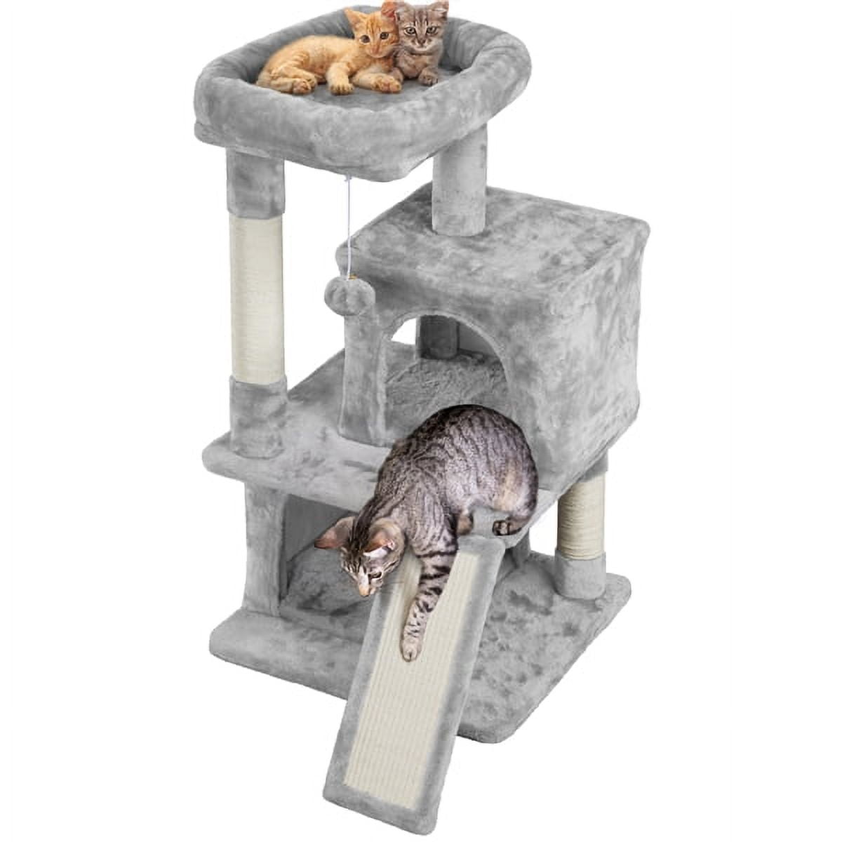 Cat Tree with Condo & Scratching Post