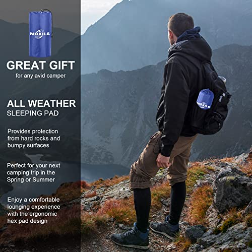MOXILS Ultralight Inflatable Sleeping Pad - Camping Essential