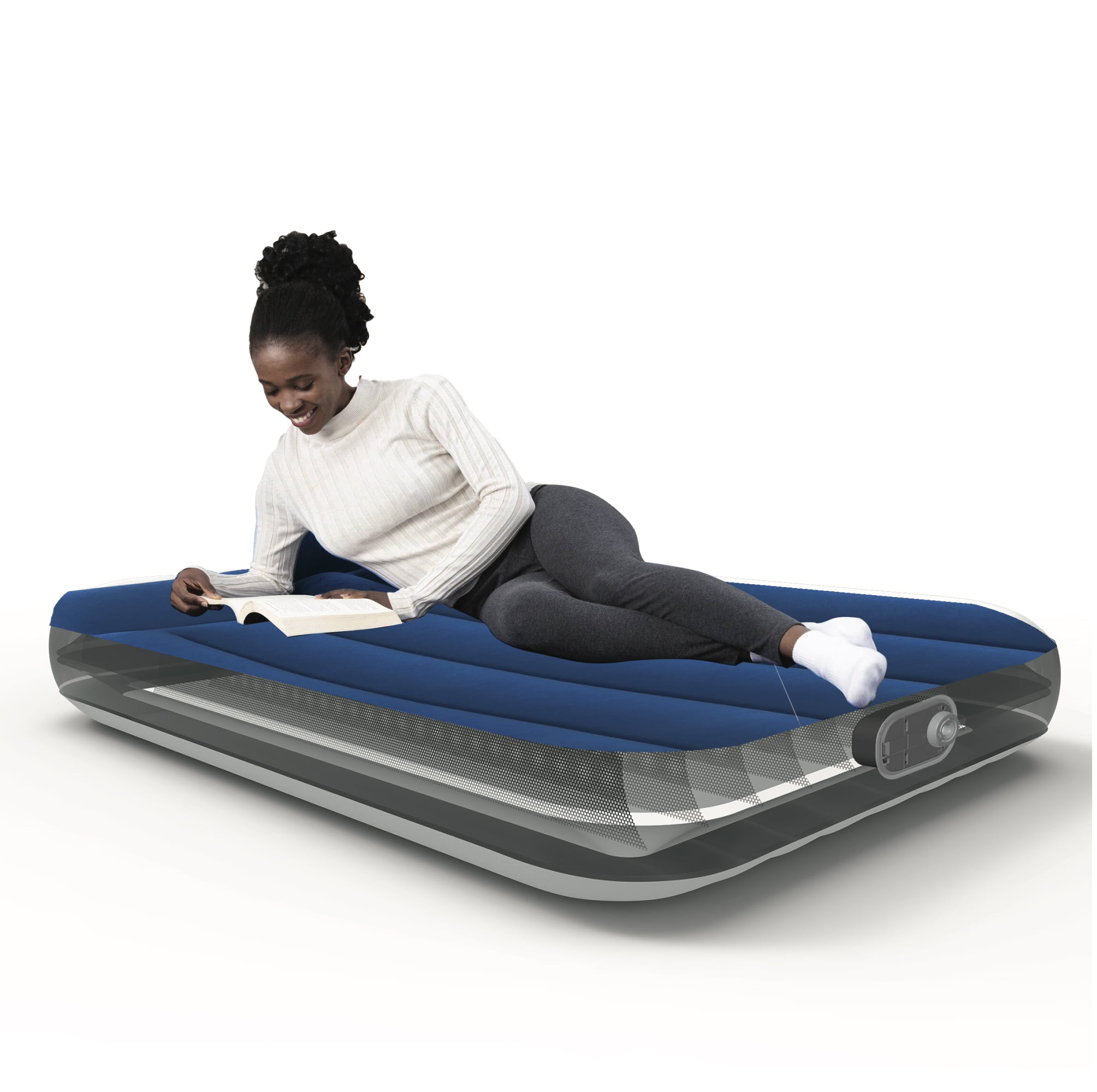 Bestway 12" Twin Air Mattress with Built-in Pump