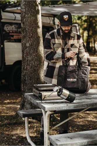 Gas One Dual Fuel Portable Camping Stove with Case