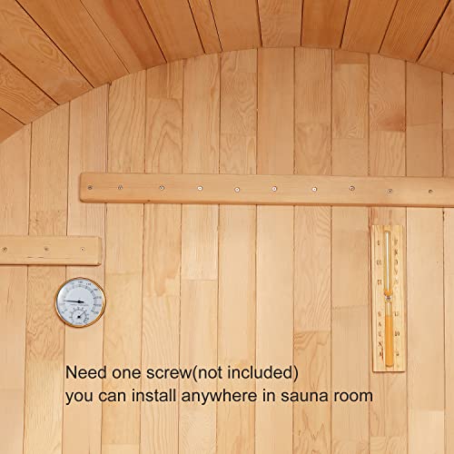 amocane 2 in 1 Sauna Thermometer & Hygrometer