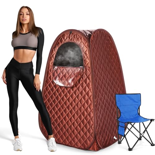 Portable Single Person Sauna Tent with Steam Generator