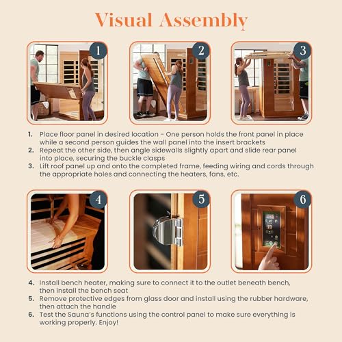 Dynamic Andora 2 Person Low EMF Infrared Sauna