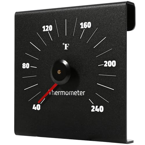 Sauna Thermometer: Premium Aluminum, Large Numbers, Durable