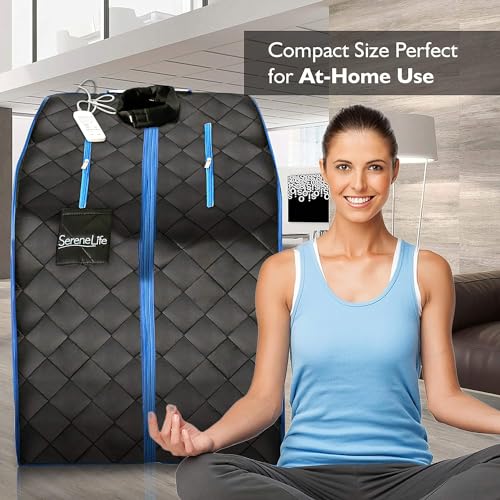 Portable Infrared Home Sauna with Heating Foot Pad