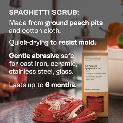 Eco-Friendly Natural Dish Cleaning Set - 5 Pieces