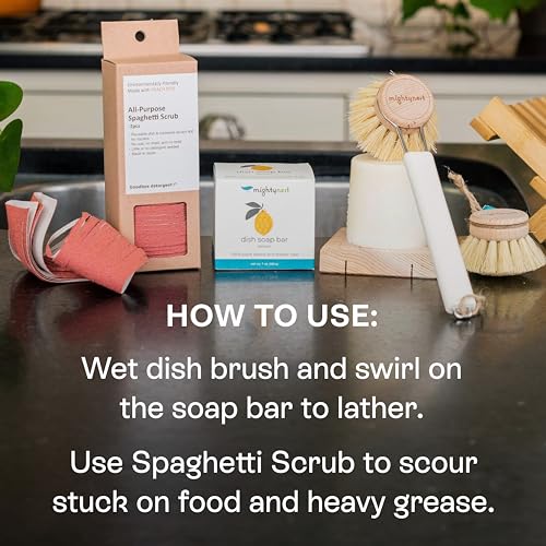 Eco-Friendly Natural Dish Cleaning Set - 5 Pieces