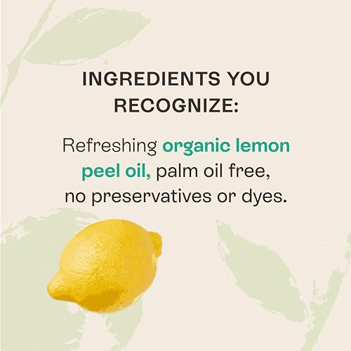 Eco-Friendly Lemon Dish Soap Bar