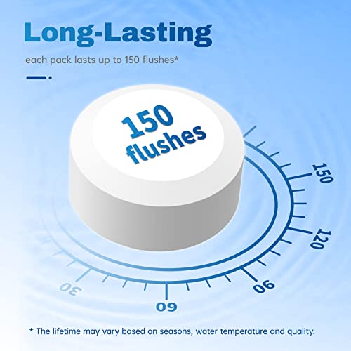 Eco-Friendly Toilet Bowl Cleaner Tablets - 12 PACK