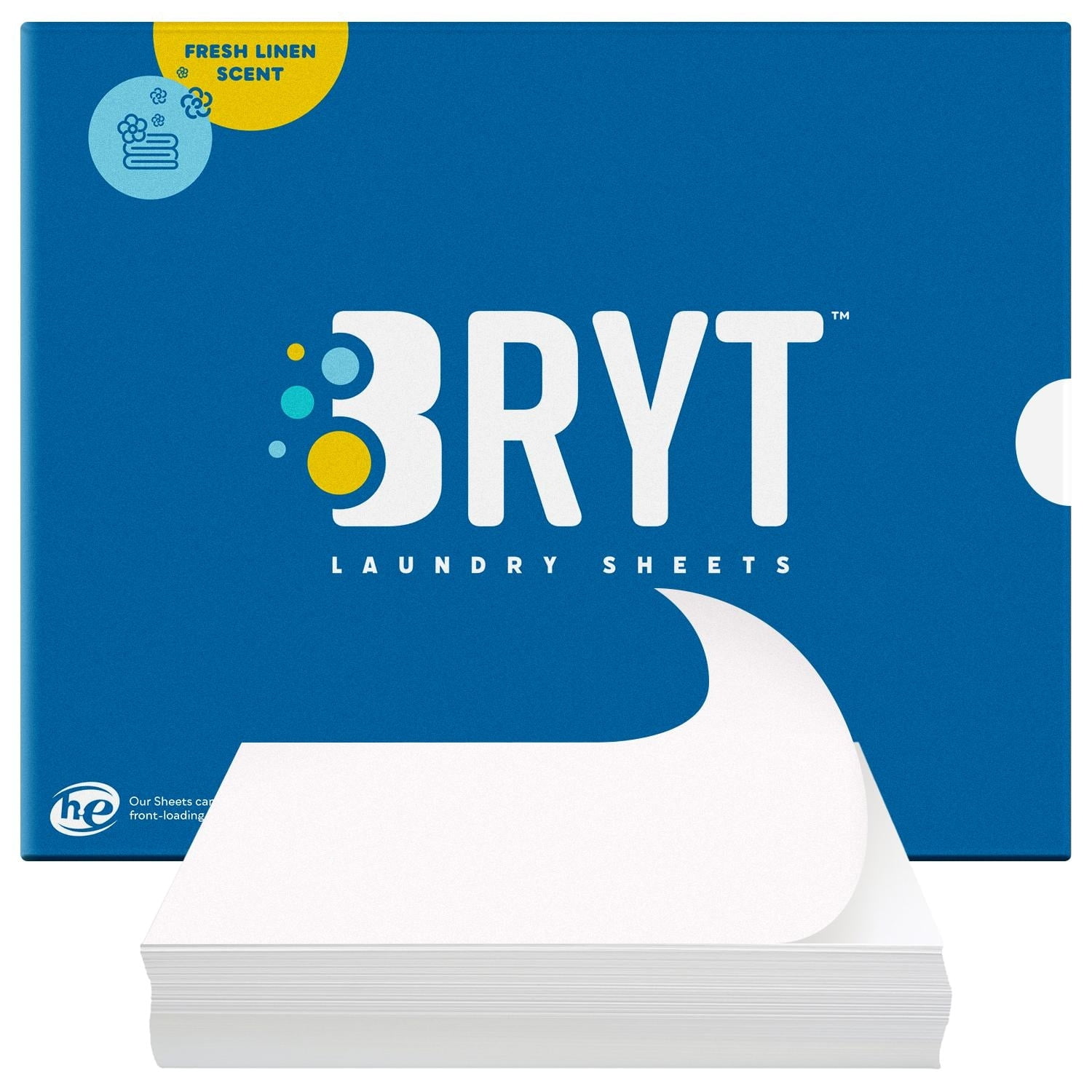 Bryt Fresh Linen Laundry Detergent Sheets (50)
