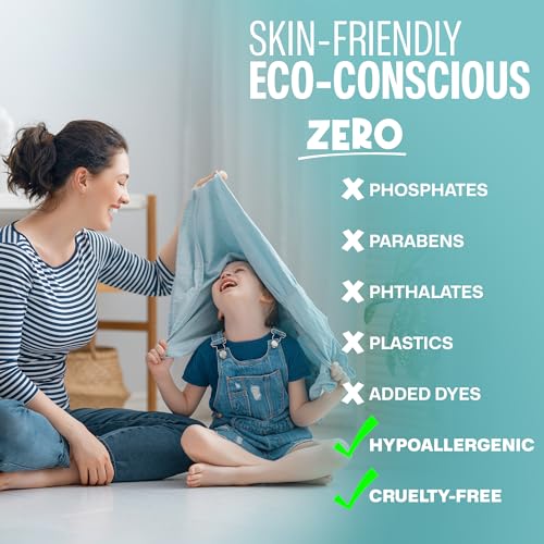 Eco-Friendly Laundry Detergent Sheets (200 Loads)