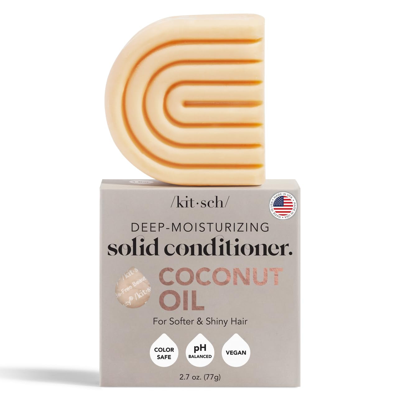 Coconut & Shea Moisturizing Conditioner Bar - Eco-Friendly