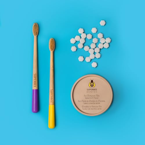 Eco-Friendly Chewable Toothpaste Tablets - Spearmint