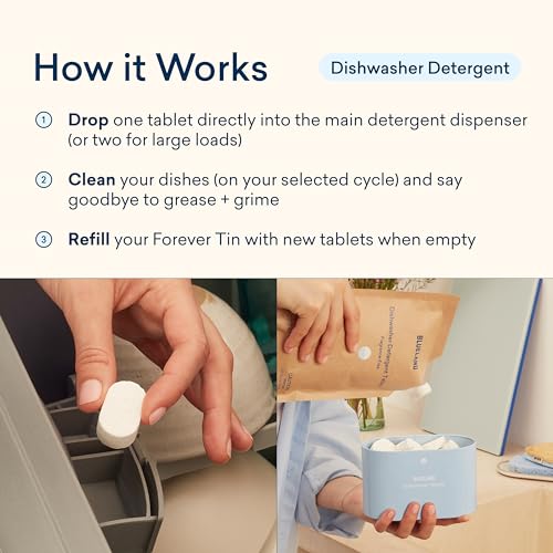 Eco-friendly Dishwasher Detergent - 60 Washes