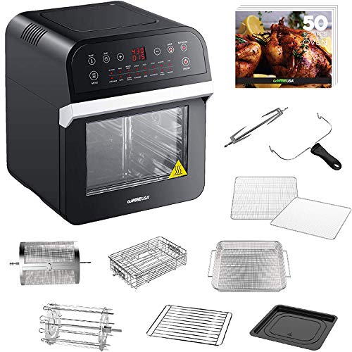 GoWISE Deluxe Electric Air Fryer Oven with Rotisserie