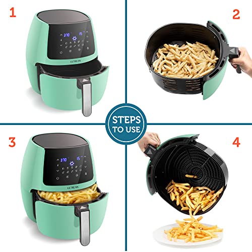 Ultrean Large Family-Size Air Fryer, 5.8 Quart