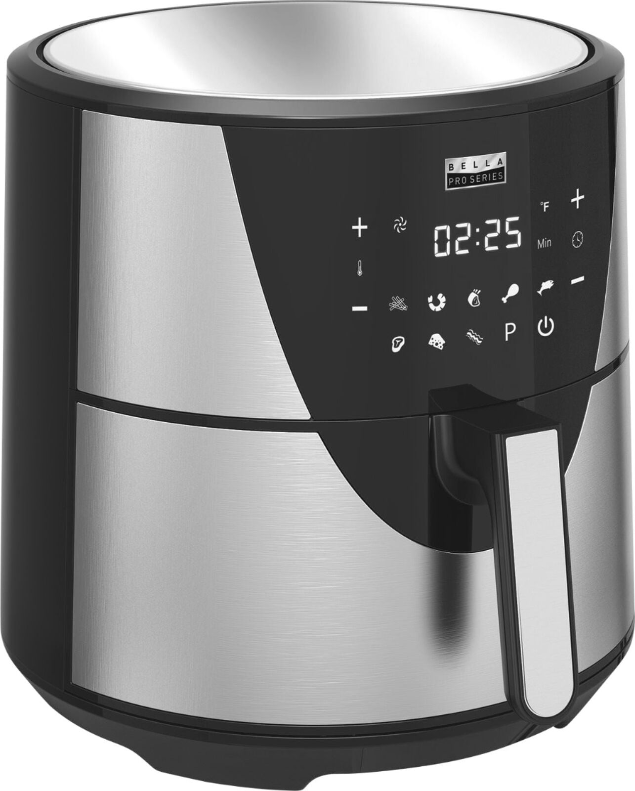 Bella Pro - 8-qt. Digital Air Fryer - Stainless