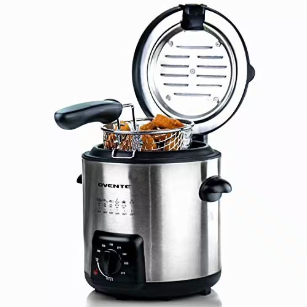 Compact Single Serving Mini Deep Fryer