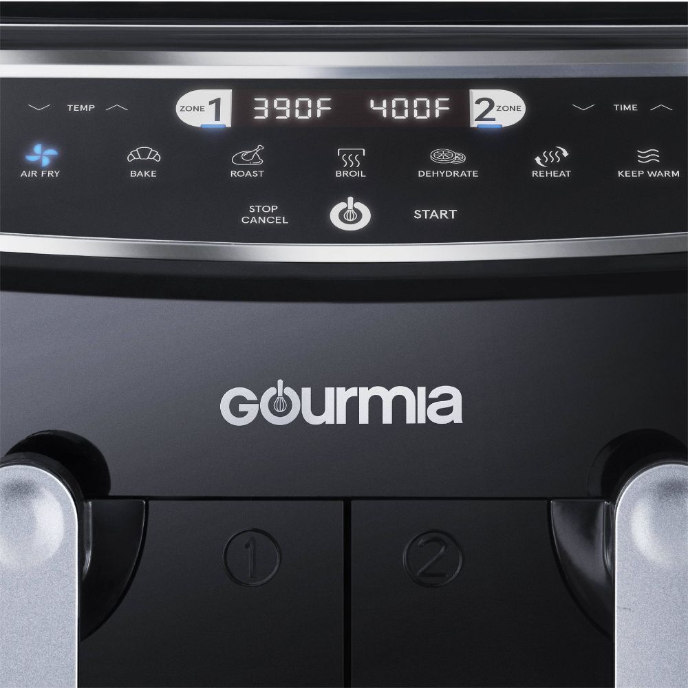 9-Qt Air Fryer: Dual Basket, 7 Functions