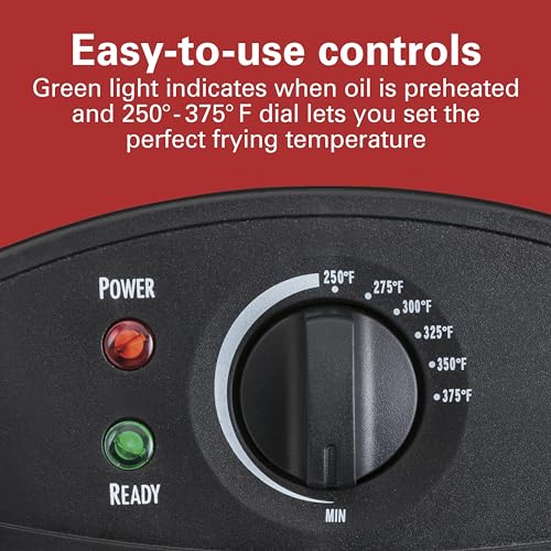 Hamilton Beach Professional Electric Deep Fryer, 1500W, 3L