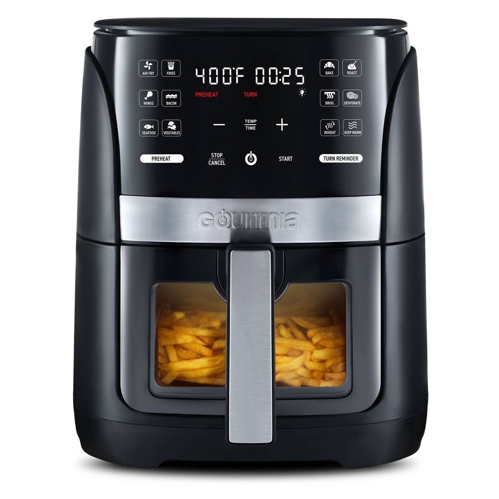 Gourmia 6-Qt Digital Air Fryer with 12 Presets