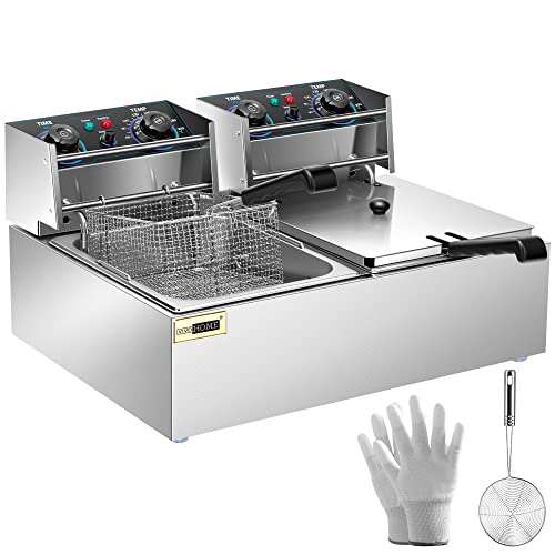 VIVOHOME 5000W Electric Deep Fryer - Commercial and Home Use