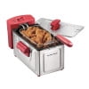 Hamilton Beach Family-size Cup Deep Fryer, Red