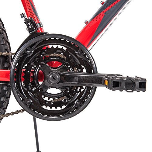 24" Huffy Stone Mountain Bike, 21-Speed, Red