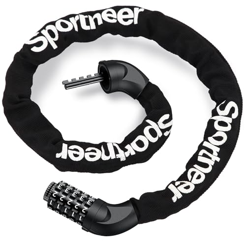 Sportneer 5-digit Combination Bike Lock