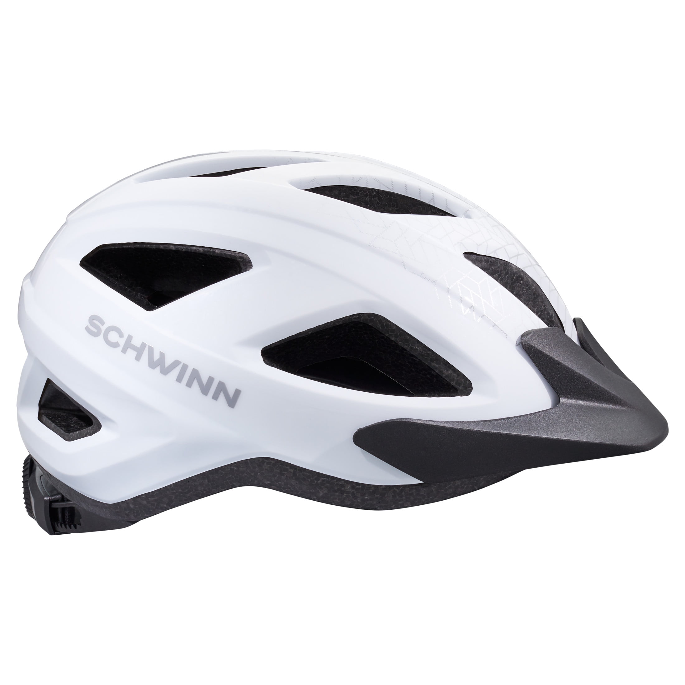 Schwinn Waypoint Adult Bike Helmet,Ages 14 +, White