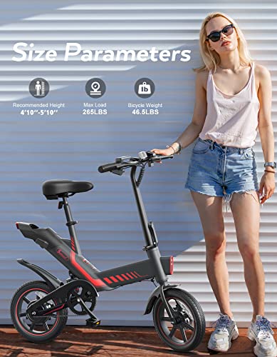Sailnovo 14'' Electric Bicycle for Adults & Teenagers
