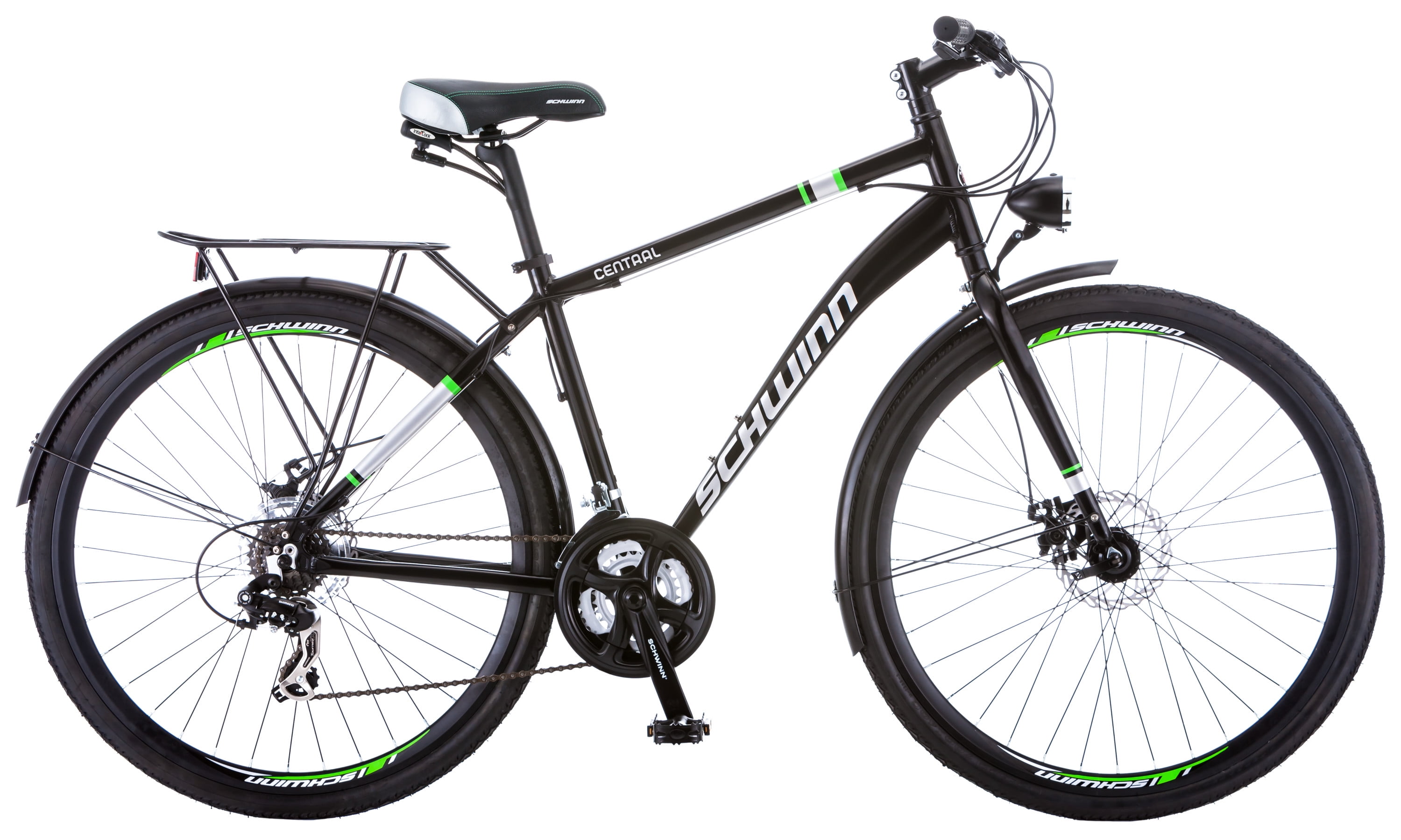 Schwinn Men's Commuter Bike, 700c, 21 Speeds, Black