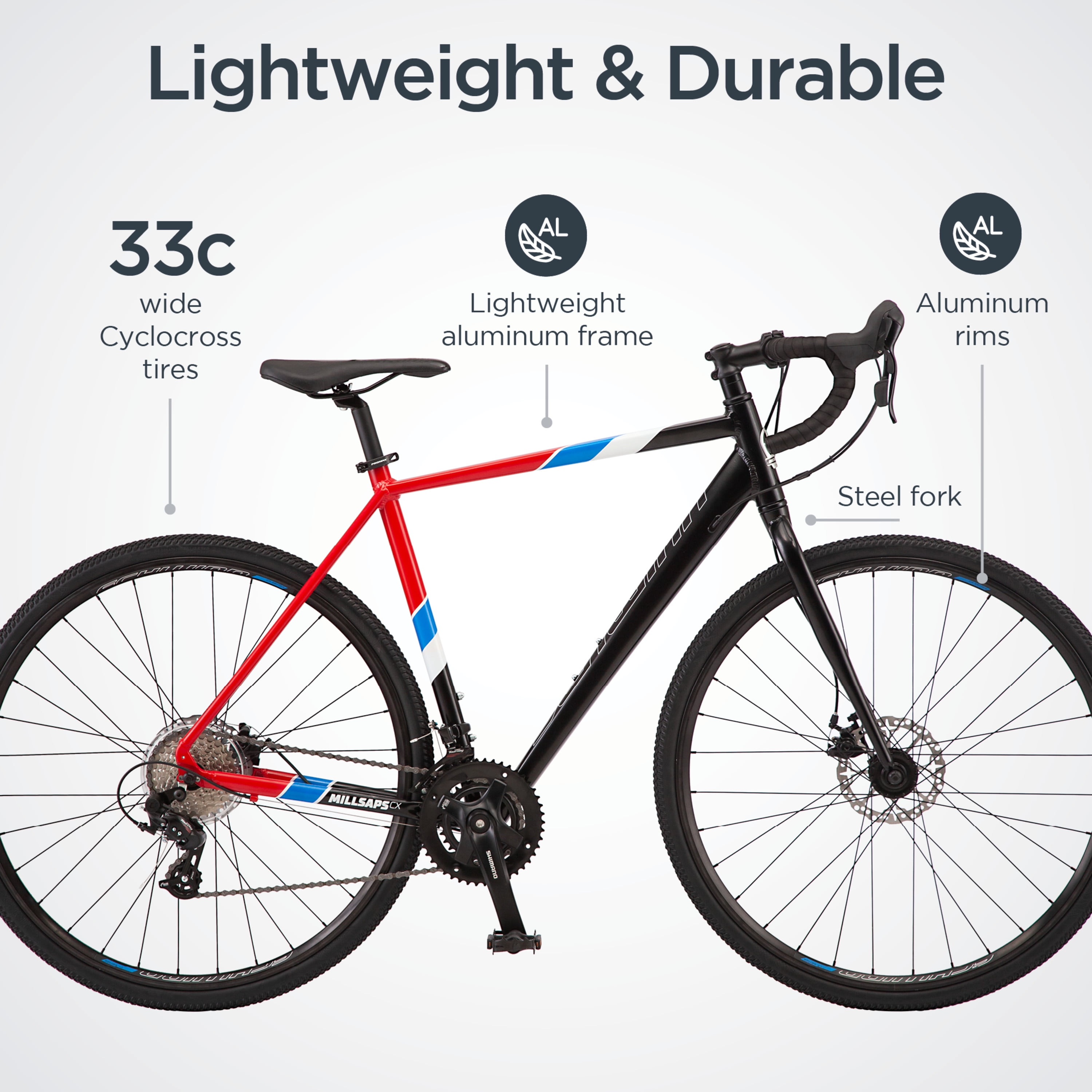 Schwinn Millsaps Road Bike - 14 Speeds, 700c