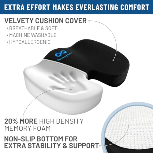 ComfortFoam™ Seat Cushion for Tailbone and Sciatica Pain