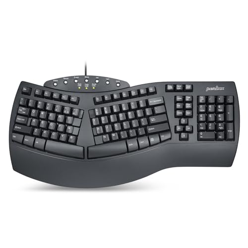Perixx Periboard-512 Ergonomic Split Keyboard - Black