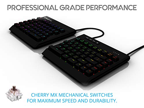 Split RGB Mechanical Keyboard by KINESIS GAMING
