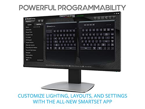 Split RGB Mechanical Keyboard by KINESIS GAMING