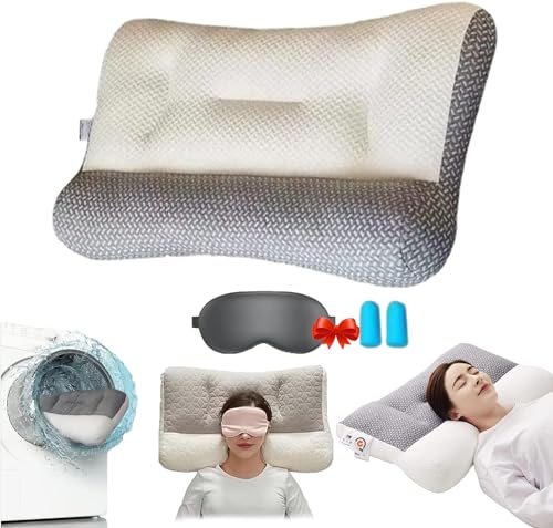 Adjustable Ergonomic Bed Pillow for All Sleep Positions