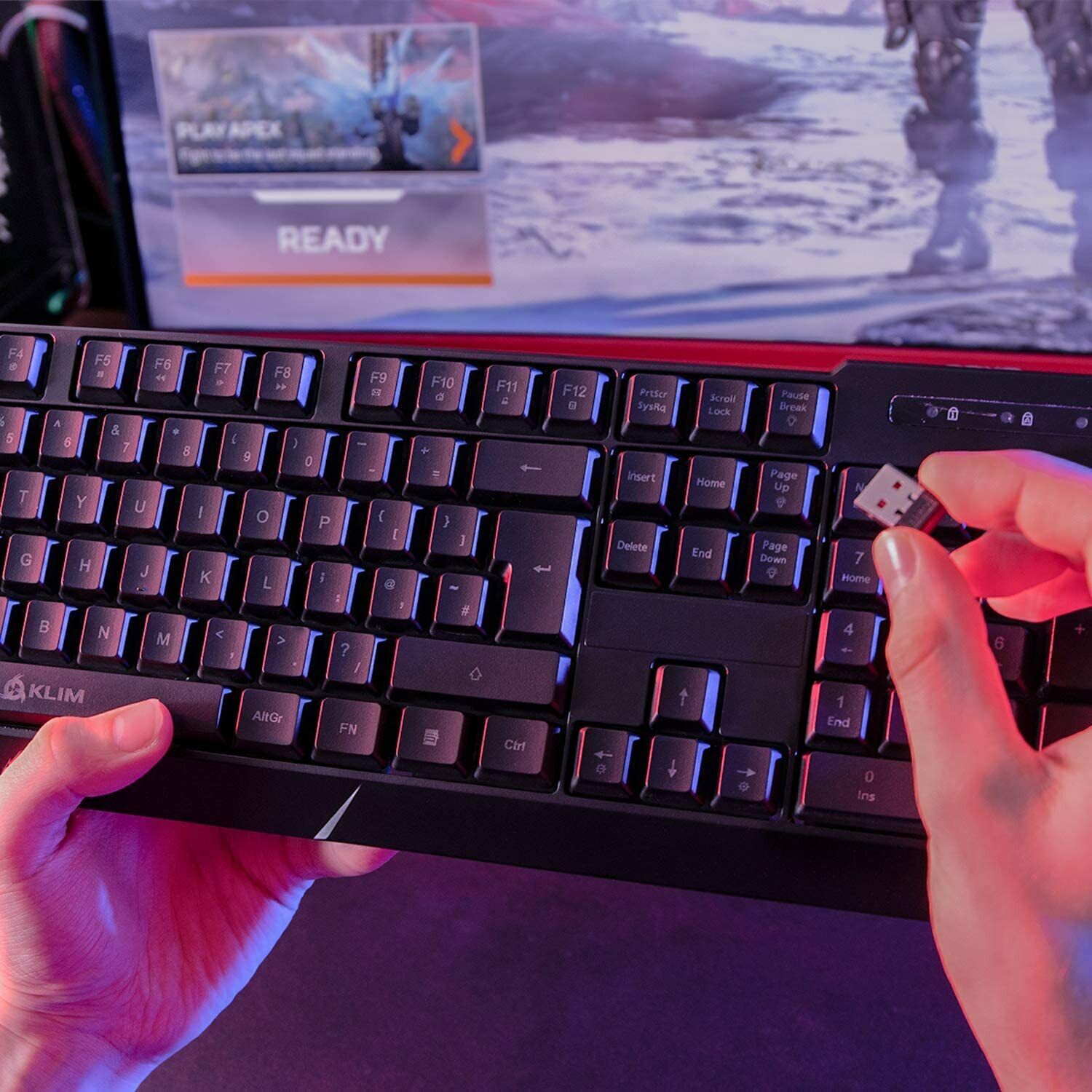 Wireless RGB Gaming Keyboard - KLIM Chroma