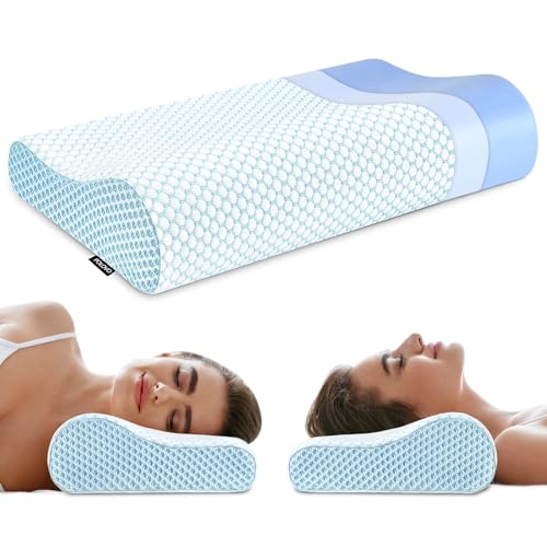 Ergonomic Memory Foam Contour Pillow - Neck Support