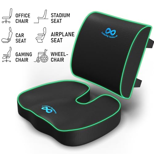 Ergo Seat Cushion and Lumbar Support Combo