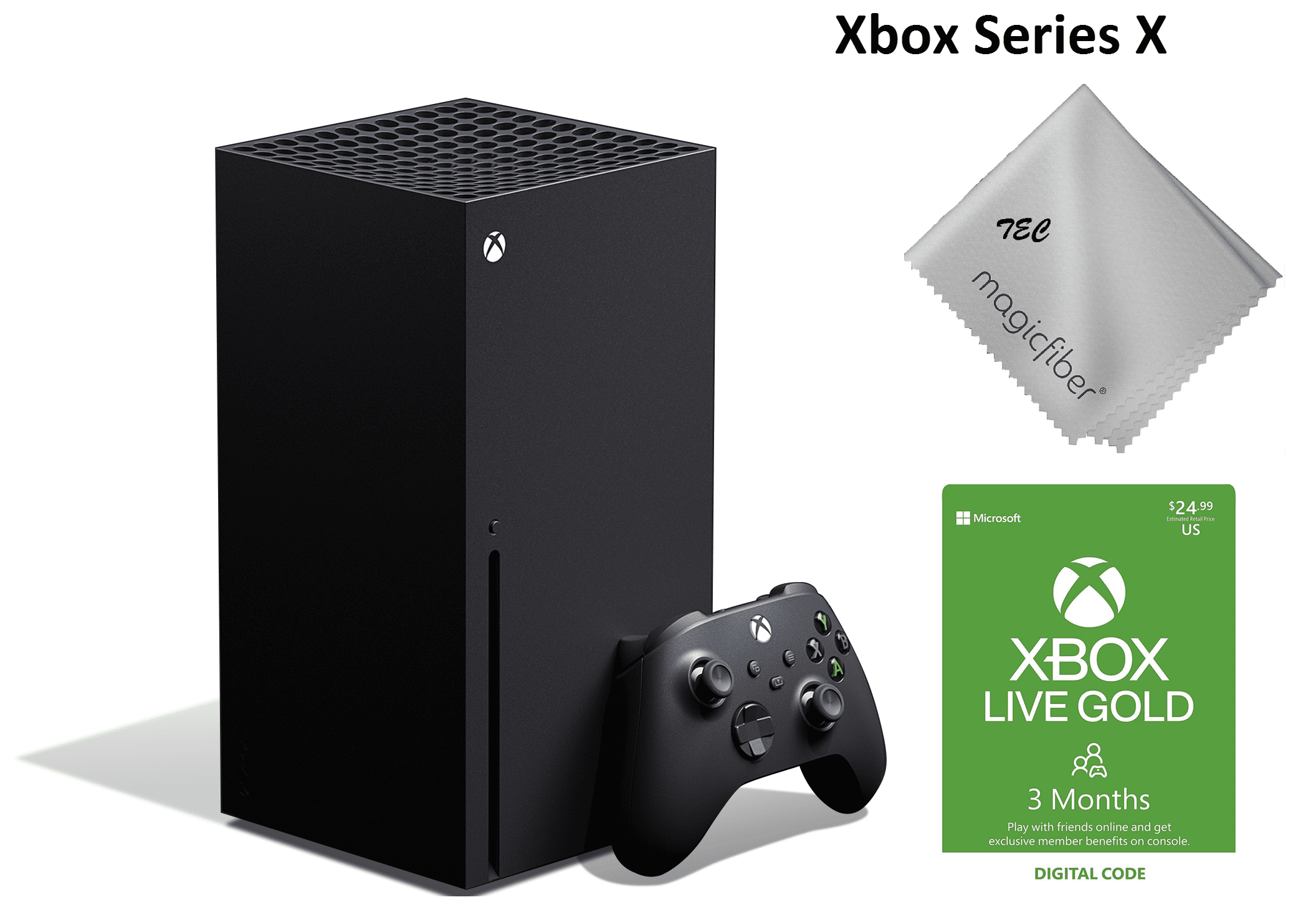 Microsoft Xbox Series X - 1TB Black Edition