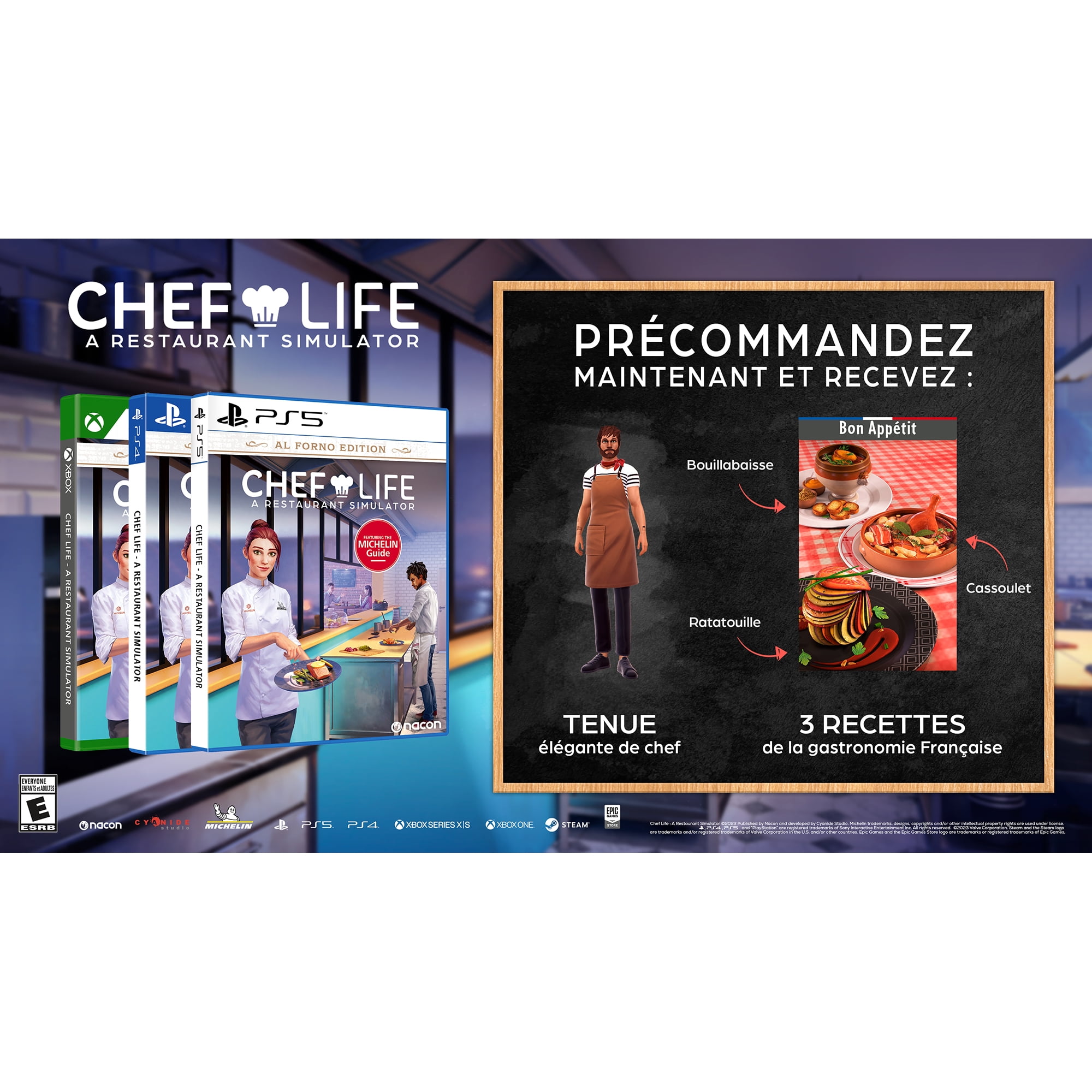 Chef Life Restaurant Sim: Al Forno Edition