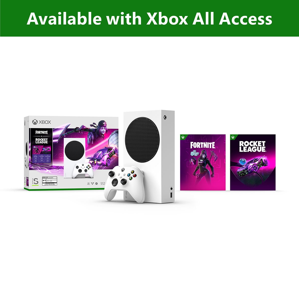 Microsoft Xbox Series S – Fortnite & Rocket League Bundle